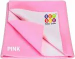 BeyBee Pink Waterproof Baby Bed Protector 70 cm x 100 cm