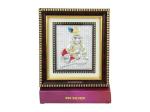 GoldGiftIdeas Silver Bal Krishna Photo Frame for Home (Laddu Gopal), Silver Bal Gopal Frame for Pooja, Return Gifts for Baby Shower, Krishna Photo Frame for Gift