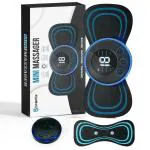 TINSROM Mini Body Massager Machine for Pain Relief Muscle Stimulator|Rechargeable Butterfly Massager for Back Pain Men & Women|Physiotherapy Instrument Massager for Back Arms Shoulder Neck Are you tired of everyday stress and muscle tension? Experience