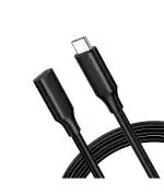 Verilux Type C Cable Fast Charing 100W 6.6ft, Data Transfer Supports 4K HD Video Output Thunderbolt 3 Compatible with Macbook Pro Air, Hub, USB C Devices