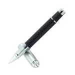 Auteur 516A Black Leather Blue Ink Ball Pen