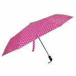Fendo Bobby 3 FOLD AUTO Open 23.5 Inch Sun And Rain Proof Regural Umbrella For Men And Women (Pink)