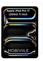 MOBIVIILE Tempered Glass Guard for iPad Pro 11 (2024) 11 inch, iPad Pro 2024 11 inch (Pack of 1)