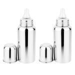 YYOURCULL Stainless Steel Milk Feeding Bottle For (0-8 Months) Babies - 260ML -Pack of 2 | Milk Bottle | Bottle | Steel Feeding Bottle | Baby Milk Bottle | Newborn Baby Bottle|