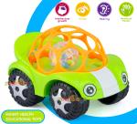 Zest 4 Toyz Baby Soft Rattle Car Toy Infant Rattle Roll Car Toy 6-12 Months Baby Grasping Ball Toys
