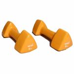 USI Universal Vinyl Dumbells Pair Men & Women Exercise & Fitness Dumbbell Pair (5kg pair)