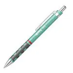 Rotring Tikky Pastel Ballpoint Pens Blue Ink Medium Point (1.0Mm) Sea Blue Barrels Lightweight With Rubberised Grip