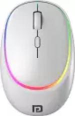 PC PUROHIT Toad IV Bluetooth mouse with 2.4 GHz Wireless, Rechargeable, Connect 3 Devices Wireless Optical Mouse (Bluetooth, 2.4GHz Wireless, White)