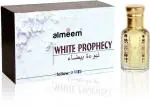 Almeem White Prophecy Spicy, Amber, Musk Floral Attar for Men and Women, 12 ml