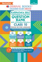 Oswaal Karnataka SSLC Question Bank Class 10 English IInd Language Book Chapterwise & Topicwise (For 2023 Exam)
