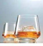 Cracker Transparent And Crystal Clear Design Whisky Wine Shot Juice Glass Set 370ml (Pack Of 6)