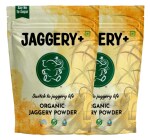 Jaggery+ | Organic and Hygienic Jaggery Powder | Pack of 2 (2x400gm)