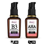 StBotanica Niacinamine 10% Face Serum + Lactic Acid 10% Serum Combo (20 ml Each)