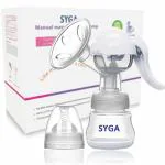Syga Manual Breast Pump with Lid for Breastfeeding