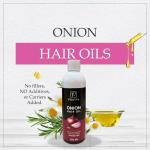 Prizon Onion & Collagen Anti-Hairfall Hair Oil|Nourishes Scalp & Stimulates Roots|Reduces Hairfall & Breakage|Repairs Damaged Hair|Boosts Hair Thickness|250ml[Pack Of 1]