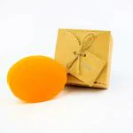 Eudwisaboon Papaya Soap - Organic Handmade Soap for Skin Brightening, Pigmentation Reduction, and Hydration-A