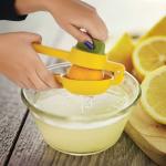 SEQUOIA Lemon Squeezer Plastic | Orange Hand Manual Citrus Press Juicer | Lime Squeezer Juicer (1 Piece)