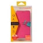 Baseus Pink Leather Flip Cover With Stand For Huawei Ascend P6