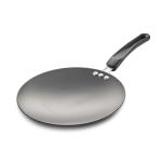 Judge by Prestige Hard Anodised Aluminium Flat Tawa, 250mm, Black