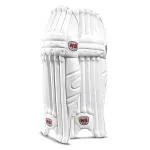 Heega Choice Of Champion White Leather Foam Face Batting Pads
