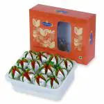 Ghasitaram's Fresh Dryfruit Mithai Anarkali Sweet for Gift for Diwali, Rakhi, Bhaidooj,Holi (200gms)