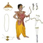 Kaku Fancy Dresses Lord Ram Costume for Boy/Ram Navami/Ram Dress/Dushera Costume/Ramayan Play/Mythological Costume for Boys - 7-8 years
