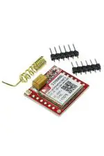 Robotbanao SIM800L GPRS GSM Module Quad-Band TTL Serial Port with Antenna AT Command Interface RBB_00503