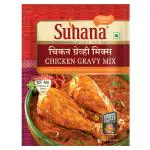 Suhana Chicken Gravy Mix 80g Pouch | Spice Mix | Easy to Cook | Pack of 6