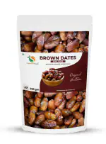 Organic Sapphire Foods Dates | Khajoor or Khajur Dry Fruit Healthy & Nutritious Snack | Rich in Vitamins & Minerals | Natural Sweetener (250g)