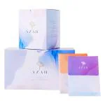 Azah Rash-Free Sanitary Pads for women | Organic Cotton Pads | All XL : Box of 40 Pads - without Disposable bags | MADE SAFE Certified
