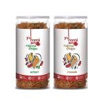 Yummiano Rajma Chips, Achari And Masala - 140 g Each (Pack Of 2)