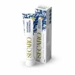 SECARO Teeth Whitening Toothpaste | Toothpaste for Fresh Breath | Cleans and Remove the Yellow Stains from Teeth | Cool Blue Color Toothpaste for Teeth Sensitivity | 100gm / Pack of 2