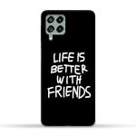 Mobiera Friends Quote Printed Back Cover Case For Samsung Galaxy M53 5G