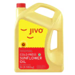 Jivo Cold Pressed Sunflower Oil 5 Ltr - Chemical free