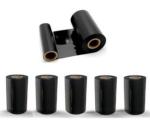 Blackdreams Black Thermal Transfer Barcode Labels Ribbon - Small (Pack Of 5)