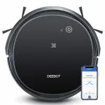 ECOVACS DEEBOT 500 Robotic Vacuum Cleaner Smart App Enabled, Self-Charging, (Black)