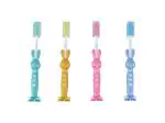 Adore Funny Bunny Kids Toothbrush - Pack of 4pcs - (3-12 Years)