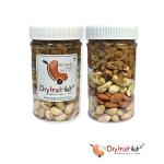 Dry Fruit Hub - Dry Fruits Nuts Mix 500 g (Walnuts, Raisins, Almonds, Pista Salted, Cashews) Pack of 2