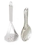 Buy Stainless Steel Potato Masher With Stainless Steel Rice Palta ...