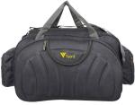 FEDRA Black Polyester Strolley Duffle Bag with Wheels - 45 L