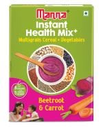 Manna Health Mix Instant 200g, Beetroot, Carrot & Milk | Baby Food | Baby Cereal