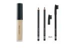 AVARS Liquid Concealer Luminous Natural Finish Warm Sand And Black Pencil For Brightening Glowing Skin