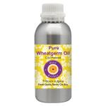 Deve Herbes Pure Wheatgerm Oil (Triticum vulgare) Natural Therapeutic Grade Cold Pressed 1250ml