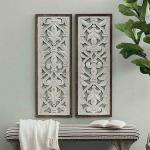 VAS Collection Home PL0011 Pack of 2 (30.5 cm X 118 cm, White)