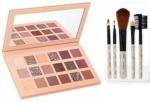 Lenon Beauty 5 Pcs Brush With Nude Eye Shadow Palette (2 Items in the set)