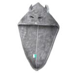 MUMUSO Cute Cat Hair Drying Towel - Grey