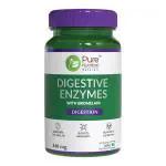 Pure Nutrition Digestive Enzymes for Digestion and Better Absorption of Nutrients - 60 Veg Caps