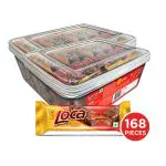 LuvIt Loca Chocolate Caramel with Nougat Bars| Pack of 2 - 815 g Each