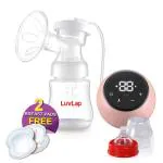 Luvlap Adore Electric Breast Pump With 2 Phase Pumping And Breast Pads