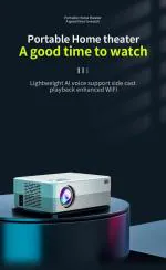 YOTON HD ANDROID WIFI Home Theater Full hd 1080p HDMI, USB, Portable Projector